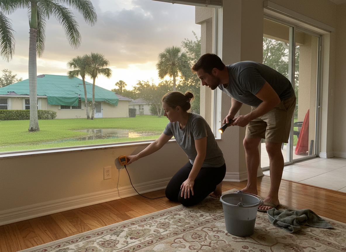 How Orlando Homeowners Can Check for Water Damage After Summer Storms